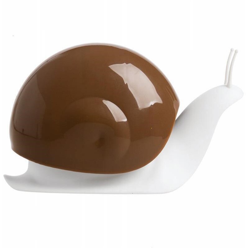 snail-shaped liquid soap dispenser