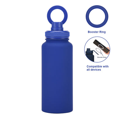 Smart Vacuum Insulated Water Bottle with Phone Holder