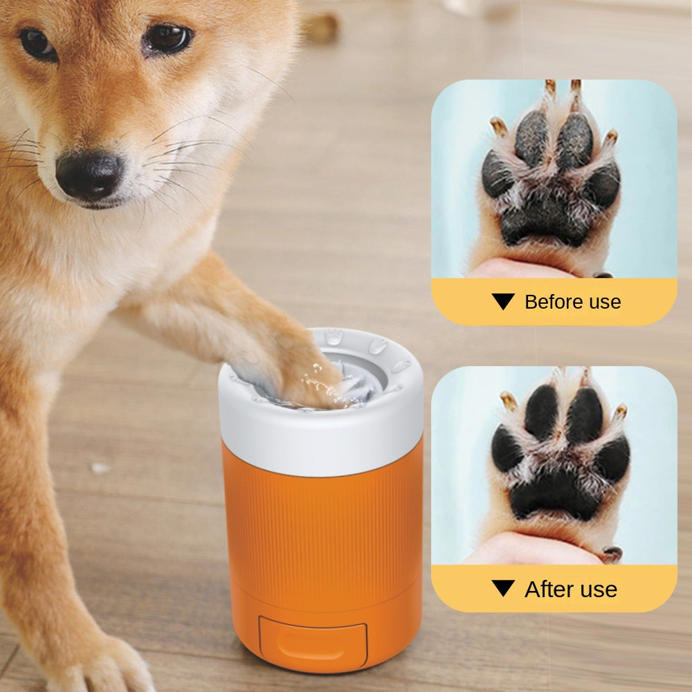 Dog paw cleaner