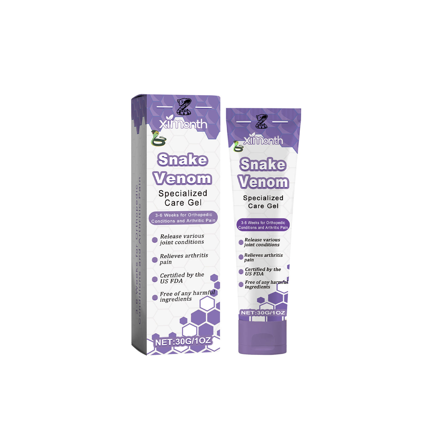 Snake Venom Joint Care Gel Relieves Pain In Joints, Muscles And Bones And Body Massage Cream