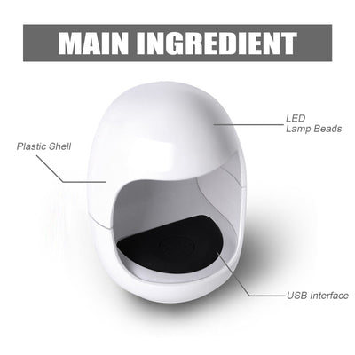 South Moon Nail Care Phototherapy Device, Repair Hands And Feet Gray Nails Yellow Ingrown Nail Soft Nail Care