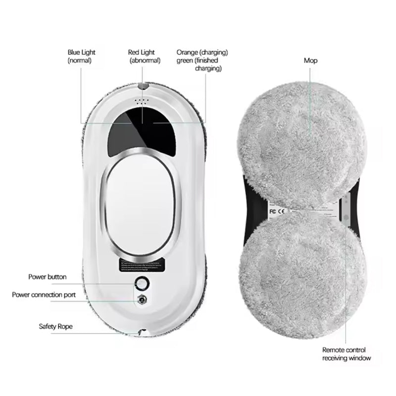Automatic Window Cleaning Robot: