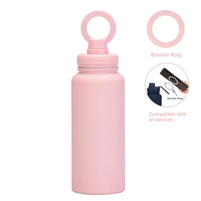 Smart Vacuum Insulated Water Bottle with Phone Holder