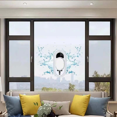 Automatic Window Cleaning Robot: