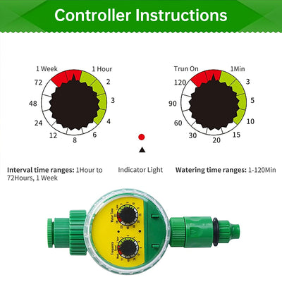 Garden Water Timer Irrigation Controller