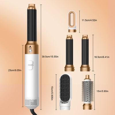 5-in-1 Hot Air Styler & Hair Dryer Brush Set