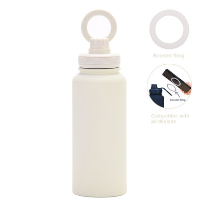 Smart Vacuum Insulated Water Bottle with Phone Holder