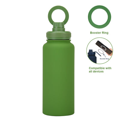 Smart Vacuum Insulated Water Bottle with Phone Holder