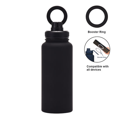 Smart Vacuum Insulated Water Bottle with Phone Holder