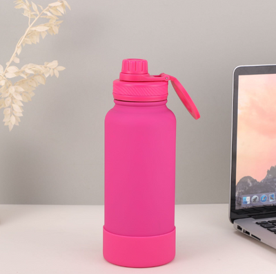 Smart Vacuum Insulated Water Bottle with Phone Holder