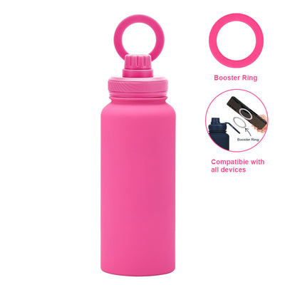 Smart Vacuum Insulated Water Bottle with Phone Holder