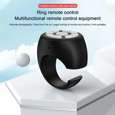 Bluetooth ring remote control tablet phone camera controller remote control page turning