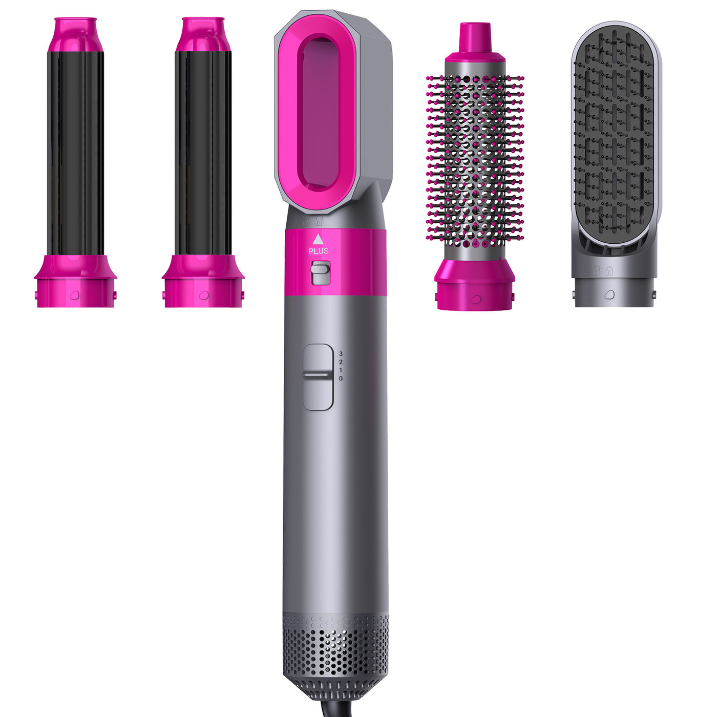 5-in-1 Hot Air Styler & Hair Dryer Brush Set