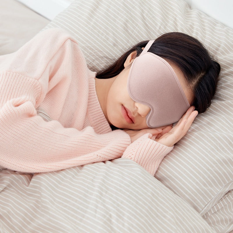 3D contoured sleep eye masks.
