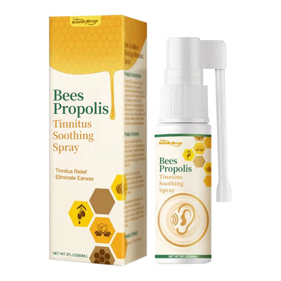 Bees Propolis Tinnitus Soothing Spray, Relieve Tinnitus And Ear Discomfort Clean Ear Wax Drops