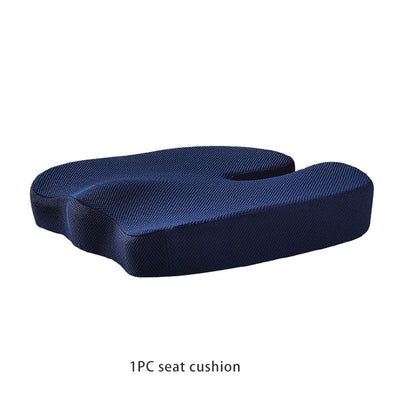 Summer Office Cushion Lumbar Back Support One Set Of Sedentary Gods Memory Foam Seat Cushion Chair Pad
