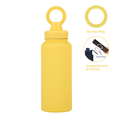 Smart Vacuum Insulated Water Bottle with Phone Holder